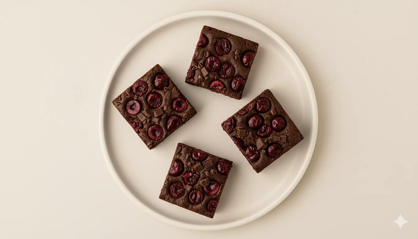 Vişneli Brownie